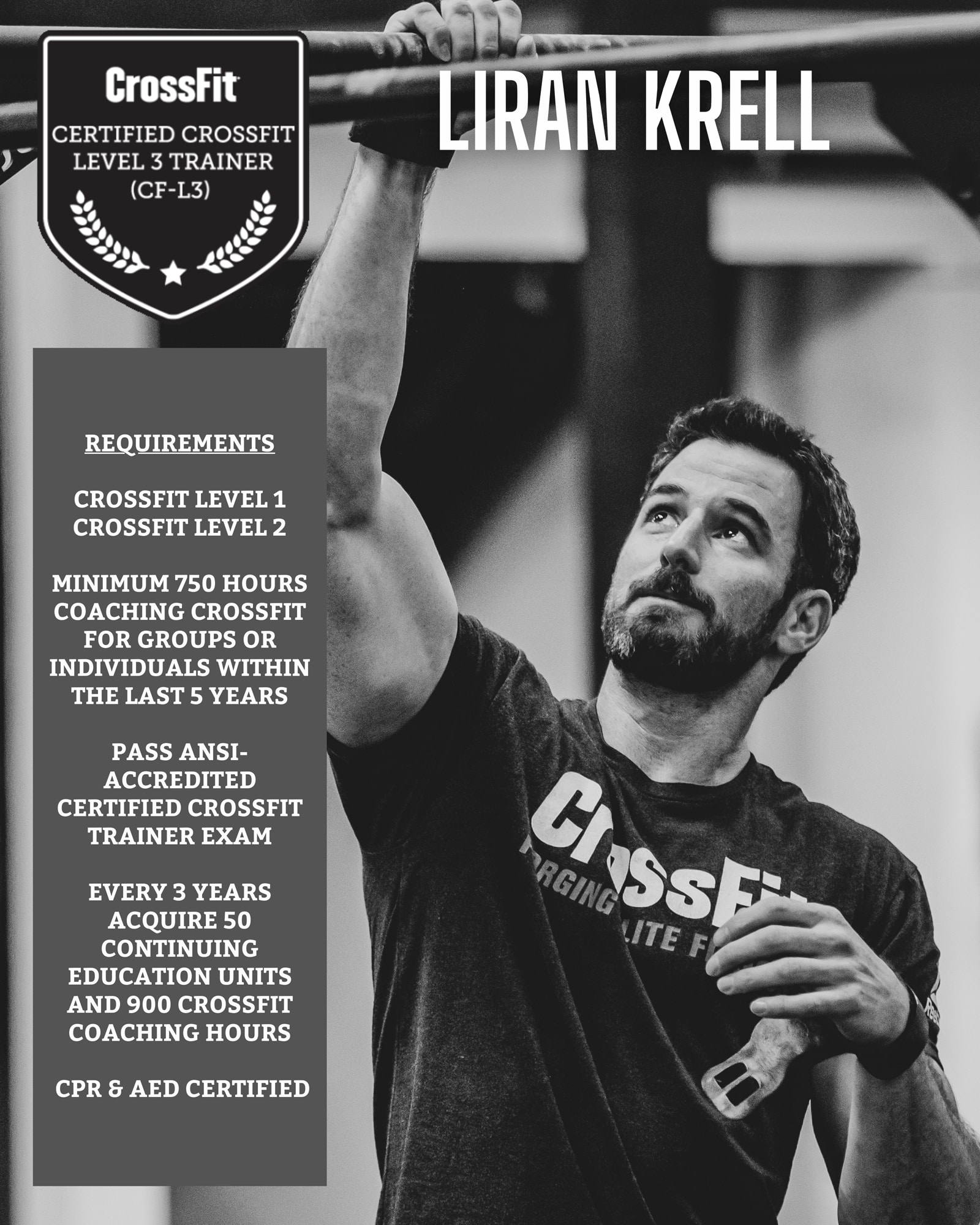 Liran Krell CrossFit Potrero Hill Coach